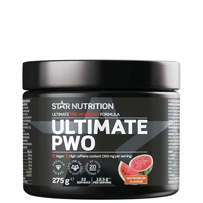 Ultimate PWO, 275 g Watermelon - Star Nutrition