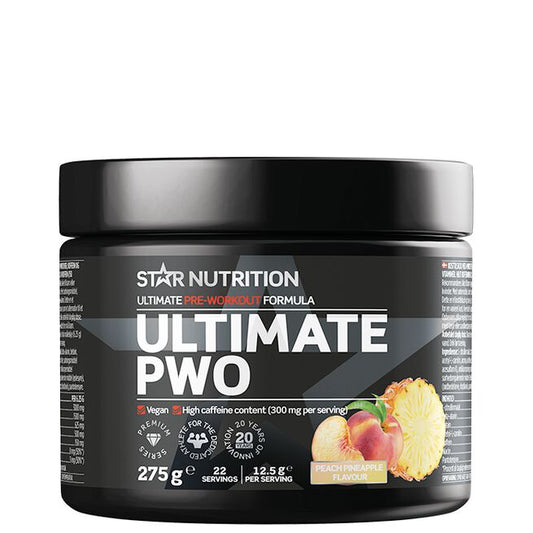 Ultimate PWO, 275 g Peach Pineapple - Star Nutrition